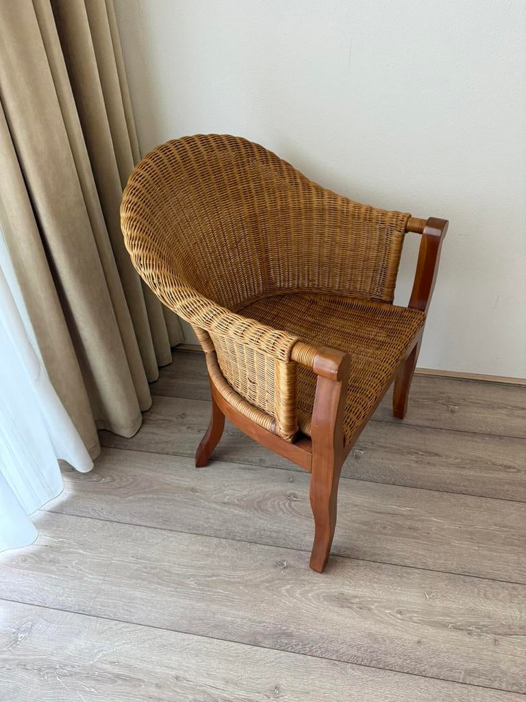 Rieten stoel, Kinderen en Baby's, Ophalen, Zo goed als nieuw, Stoel(en)