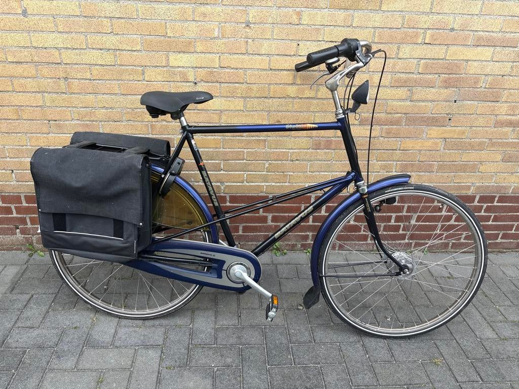 Batavus Stadsfiets met Fietstassen - Gebruikt, Gebruikt, Velgrem, Versnellingen, Batavus