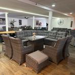 XXL loungeset / Tuinset — Hoekbank + 4 stoelen – Compleet!!