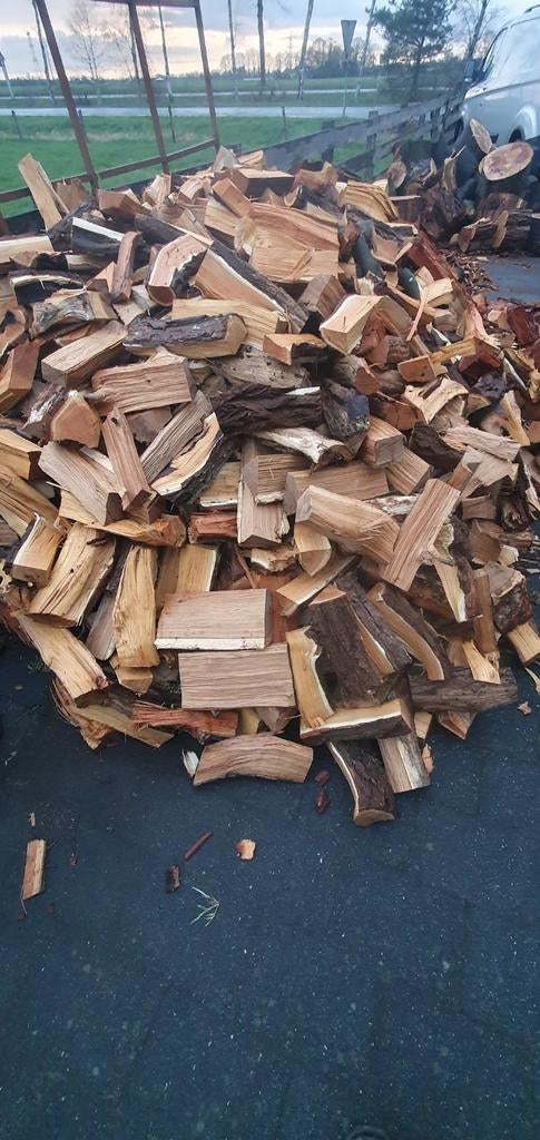 Haardhout vers 4m3 losgestort, Tuin en Terras, 3 tot 6 m³, Ophalen, Blokken