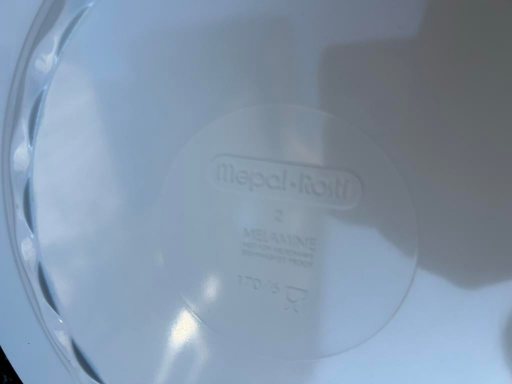 Plastic campingservies, Mepal Rosti en Navigare, Caravans en Kamperen, Kampeeraccessoires, Ophalen, Gebruikt
