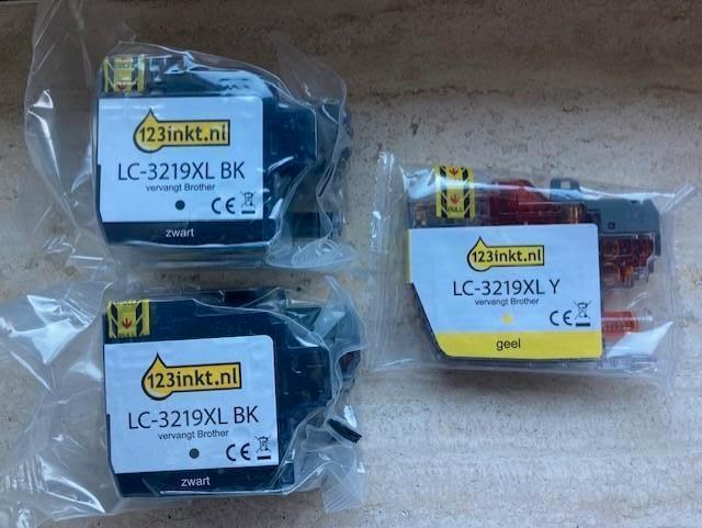 Te Koop : Brother LC-3219XL cartridges van 123inkt, Computers en Software, Printerbenodigdheden, Nieuw, Cartridge, Ophalen of Verzenden