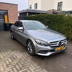 Mercedes-Benz C-Klasse C200 2.0 135KW Aut7 2014 Grijs, Auto's, 1800 kg, Zwart, 4 cilinders, 1365 kg