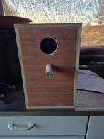Broedblok, Dieren en Toebehoren, Vogels | Hokken en Kooien, Ophalen of Verzenden, Zo goed als nieuw, Hout, Broedkooi of Kweekkooi