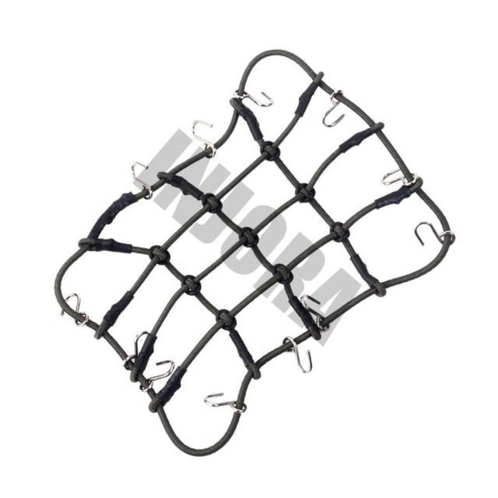 INJORA 132x105mm Mini Elastisch Bagagenet voor 1/10 RC Crawl, Hobby en Vrije tijd, Modelbouw | Radiografisch | Overige, Nieuw