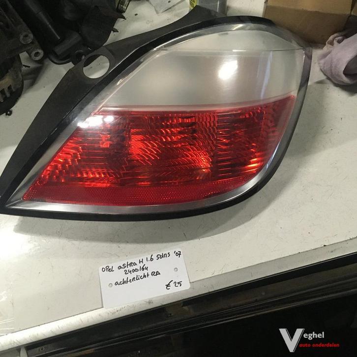 Opel Astra H 1.6 5drs 2007 Wagennr 240064   Achterlicht Rech, Auto-onderdelen, Verlichting, Gebruikt, Ophalen of Verzenden