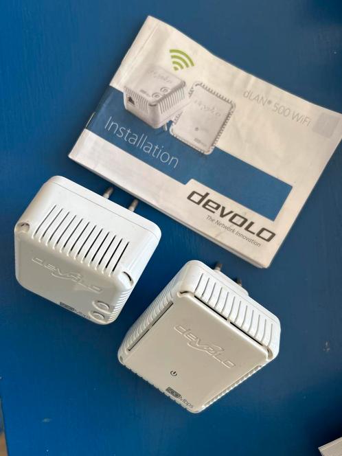 Devolo dLAN 500 WiFi Powerline Adapter Set, Computers en Software, WiFi-versterkers, Gebruikt, Ophalen of Verzenden