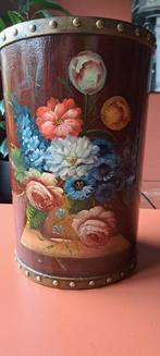 Vintage, brocante beschilderde paraplubak, Ophalen, Gebruikt