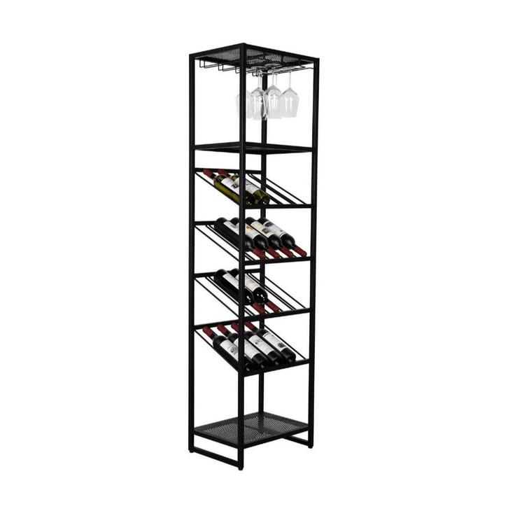 Zuiver Wijnrek - Nieuwstaat!, Huis en Inrichting, Woonaccessoires | Wijnrekken, Zo goed als nieuw, 75 cm of meer, Metaal, 15 tot 25 flessen