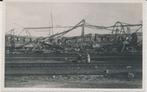618E fotokaart Rotterdam Maasstation Oosterkade WO2 bombarde, Ophalen of Verzenden, 1940 tot 1960, Ongelopen, Zuid-Holland