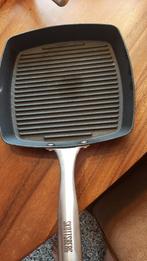 Skottsberg Grillpannen 24*24* éénmalig gebruikt, Ophalen, Gietijzer, Zo goed als nieuw, Keramische plaat