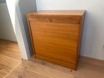 Roldeurkastje midcentury jaren ‘50 eiken, Gebruikt, Eikenhout, Midcentury vintage, Minder dan 100 cm