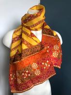Vintage geel oranje dun sjaaltje, Kleding | Dames, Mutsen, Sjaals en Handschoenen, Ophalen of Verzenden, Zo goed als nieuw, X