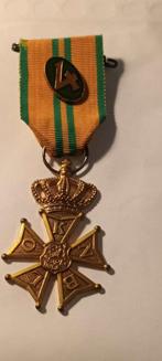 NIJMEEGSCHE VIERDAAGSCHE  ONDERSCHEIDING MET kroon, Verzamelen, Ophalen of Verzenden, Landmacht, Nederland, Lintje, Medaille of Wings