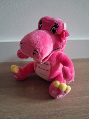 Knuffel dino Julianatoren Dina roze dinosaurus K9786 beschikbaar voor biedingen