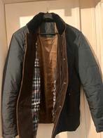 Heren Jas Maat L - Donkerblauw/Bruin Nieuw, Ophalen of Verzenden, Nieuw, Maat 52/54 (L), Blauw