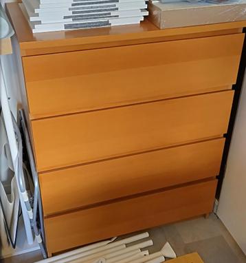 Ikea Malm ladenkast 4 lades beschikbaar voor biedingen