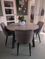 Eettafel met 4 stoelen., Huis en Inrichting, Complete eetkamers, Ophalen, Gebruikt