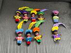 9 zwarte pietjes 7 met magneetjes magneten en 2 vingerpopjes, Diversen, Sinterklaas, Ophalen of Verzenden, Gebruikt