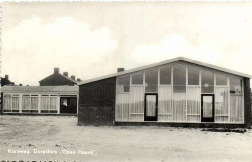 Kruisweg, Dorpshuis Open Haard - ongelopen, Verzamelen, Ansichtkaarten | Nederland, Ongelopen, Overijssel, 1920 tot 1940, Ophalen of Verzenden