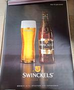 Unieke ABRI poster Swinckels bier, Verzamelen, Biermerken, Ophalen, Zo goed als nieuw, Reclamebord, Plaat of Schild, Bavaria