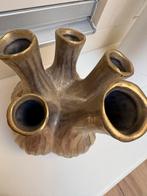 Oud gouden tulpenvaas - Daan Kromhout?, Overige materialen, Gebruikt, Overige kleuren, Ophalen of Verzenden