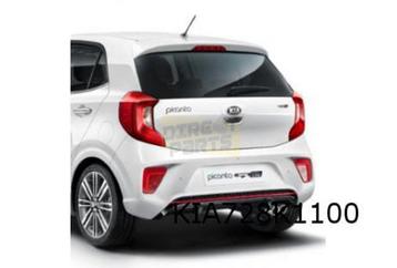 Kia Picanto (6/17-9/20) achterbumper (versie GT-line) (te sp