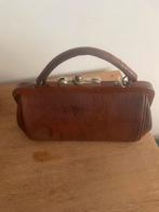 Antiek lederen damestasje, Ophalen of Verzenden
