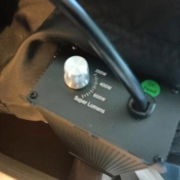 600w HPS Lamp met Booster & Spiegelkap beschikbaar voor biedingen