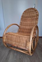 Schommelstoel (riet), Huis en Inrichting, Stoelen, Ophalen of Verzenden, Gebruikt, Eén