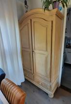 blankeiken kast geschilderd met krijtverf., Huis en Inrichting, Kasten | Buffetkasten, Ophalen, Gebruikt, 100 tot 150 cm, 200 cm of meer