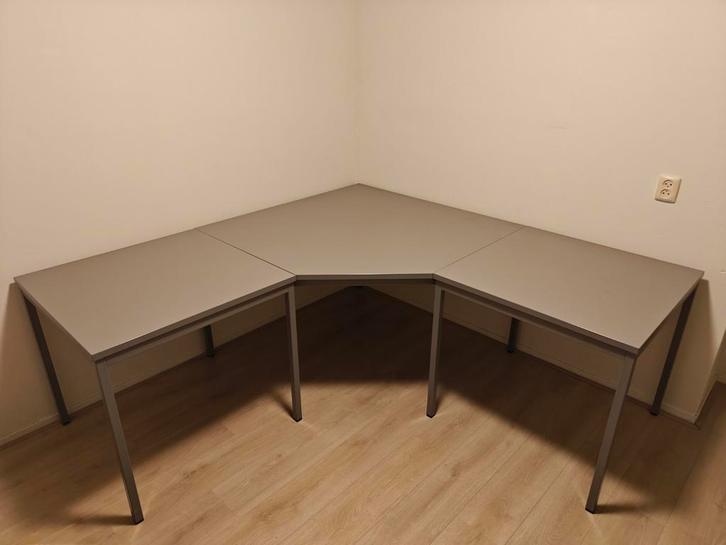 Groot professioneel hoekbureau 200x200 cm, Huis en Inrichting, Bureaus, Zo goed als nieuw, Bureau, Ophalen
