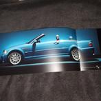 2001 BMW M3 cabrio brochure - M3 Sport Cabrio folder Mega, Verzenden, Zo goed als nieuw, Overige merken