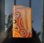 Box Didgeridoo I Handgeschilderde Travel Didge I LIDAH, Ophalen of Verzenden, Nieuw, Overige soorten