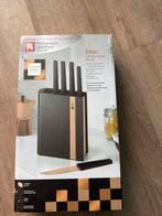 Richardson Sheffield 5-delige messenblok, Huis en Inrichting, Nieuw, Ophalen of Verzenden, Rvs of Chroom, Vaatwasserbestendig