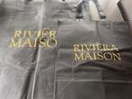 Riviera maison tassen zeer degelijke uitvoering, Ophalen of Verzenden, Nieuw, Zwart, Shopper