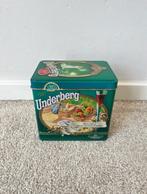 Bourgondisch Underberg blik, 12x9x11cm. Brocante keuken, Verzenden, Gebruikt, Overige, Overige merken