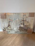 Originele Schoolplaat J.B. Wolters - Klassiek Maritiem, Antiek en Kunst, Ophalen