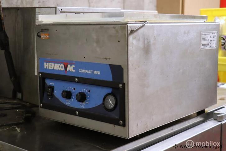 Online Veiling: HENKO VAC COMPACT MINI vacumeermachine, Witgoed en Apparatuur, Overige Witgoed en Apparatuur, Gebruikt