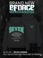 E-Force hoodie Seven, Ophalen of Verzenden, Nieuw, Maat 52/54 (L), Zwart