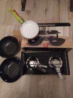 Te koop.7 delige wok en gourmetstel., Ophalen, Zo goed als nieuw, Minder dan 4 personen