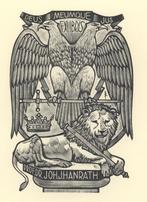 0553 Ex Libris Nederland : Jan Battermann, 1967, Verzenden