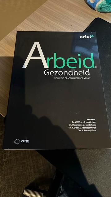 Nieuw boek! W. van Alphen - Arbeid & gezondheid beschikbaar voor biedingen