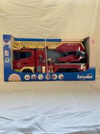 Bruder Scania brandweerladderwagen, Ophalen of Verzenden, Nieuw