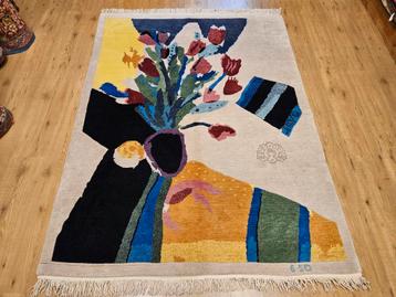 Handgeknoopt oosters tapijt modern 210x148 beschikbaar voor biedingen