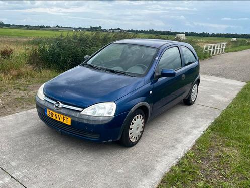 Opel Corsa 1.2 16V 3D automaat 2004 Blauw nieuw apk!, Auto's, Opel, Bedrijf, Corsa, Benzine, C, Hatchback, Automaat, Origineel Nederlands