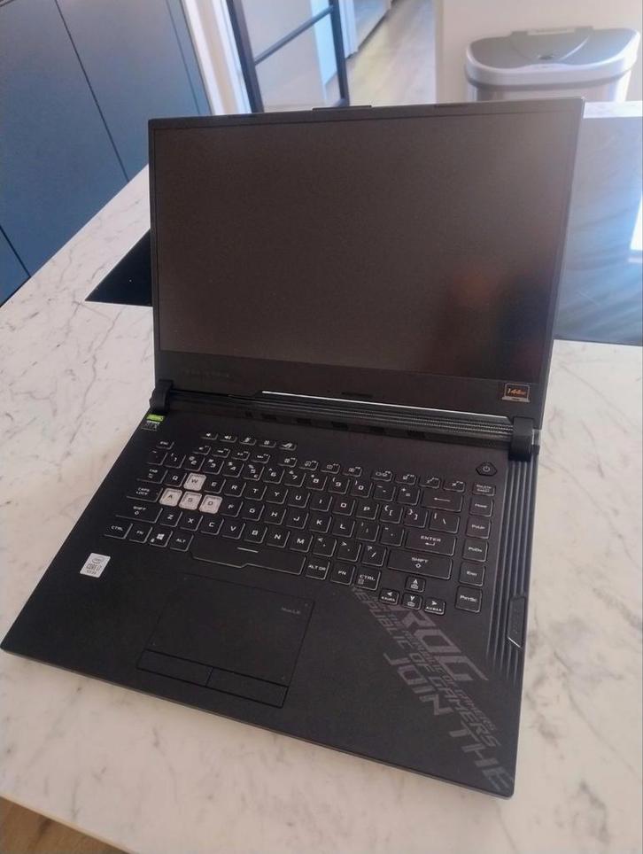 Asus ROG Strix Gaming Rtx 2070 Defect, Computers en Software, Windows Laptops, Gebruikt, 15 inch, SSD, 4 Ghz of meer, Qwerty, Met videokaart