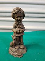 Beeld van meisje van bruin aardewerk c 162 ap, Verzamelen, Beelden en Beeldjes, Ophalen of Verzenden