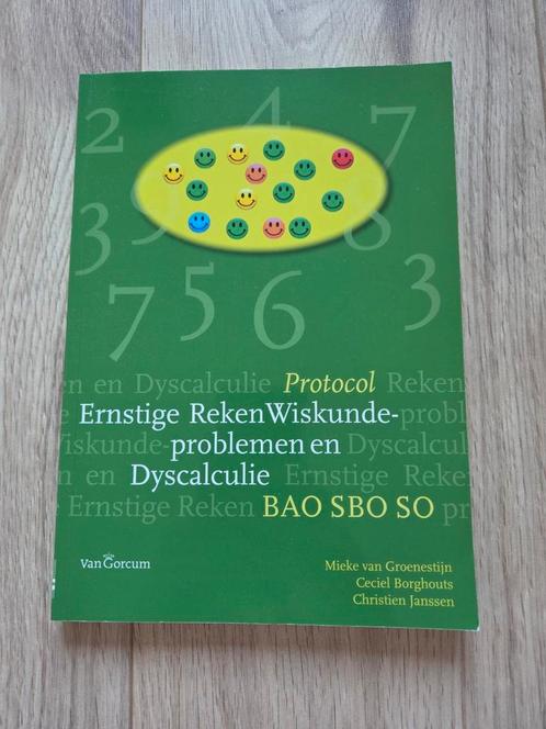 Ernstige Reken-Wiskundeproblemen en Dyscalculie, Boeken, Schoolboeken, Zo goed als nieuw, Nederlands, Overige niveaus, Ophalen of Verzenden