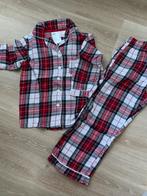 H&M Pyjama Rood Geruit Maat 110/116, Ophalen of Verzenden, Zo goed als nieuw, Jongen of Meisje